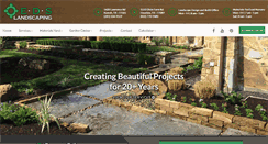Desktop Screenshot of edslandscapes.com